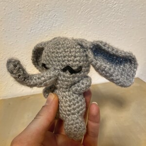 Słoń amigurumi