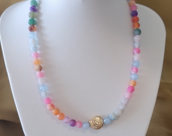 Gold Seashell Necklace