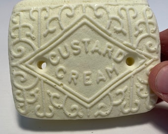 Custard Cream climbing handhold