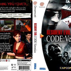 2003 Resident Evil Code Veronica X Framed Print Ad/poster PS2 