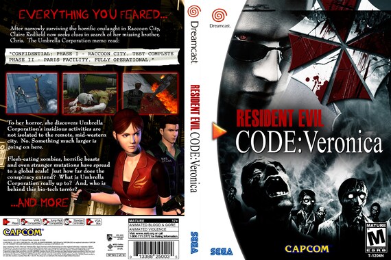 Resident Evil Code Veronica Dreamcast