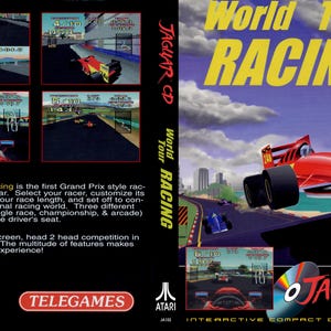 Atari Jaguar CD Game World Tour Racing, FULL Color Art, Repro, Each ...