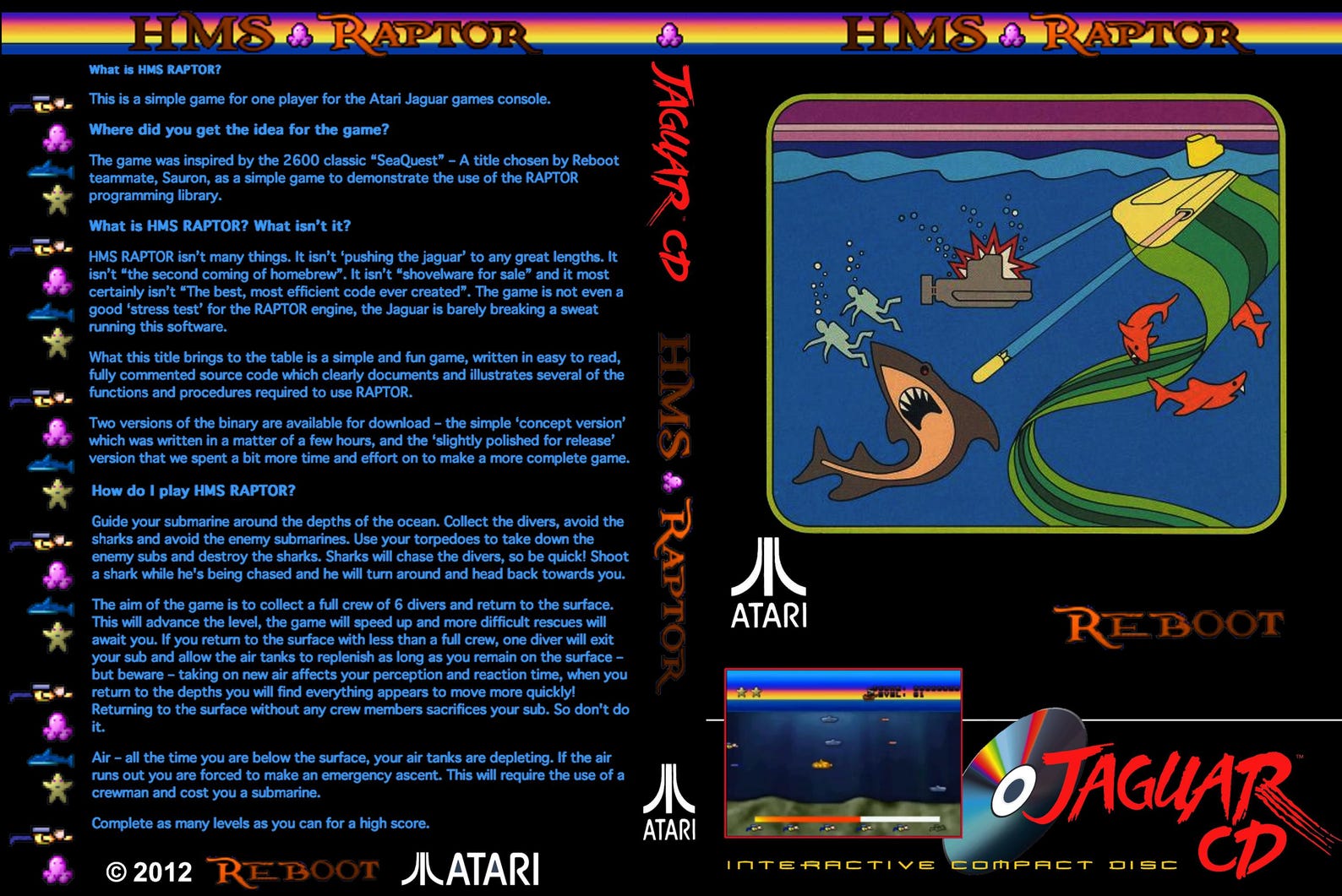 HMS Raptor for Atari Jaguar