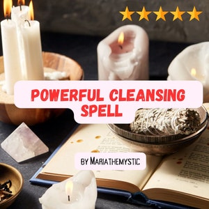 Cleansing Spell Strong Clearing Spellcasting Cleanse Spellwork