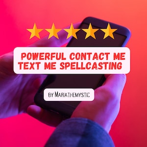 Contact Me Spell: Powerful Spellcasting to Call or Text