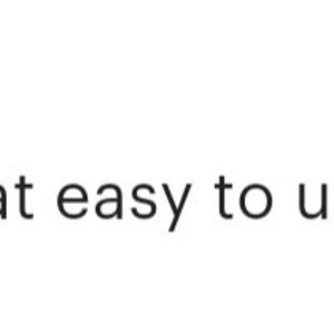 Op de afbeelding: Vijf sterren beoordeling met de tekst "So fast feels great easy to understand".