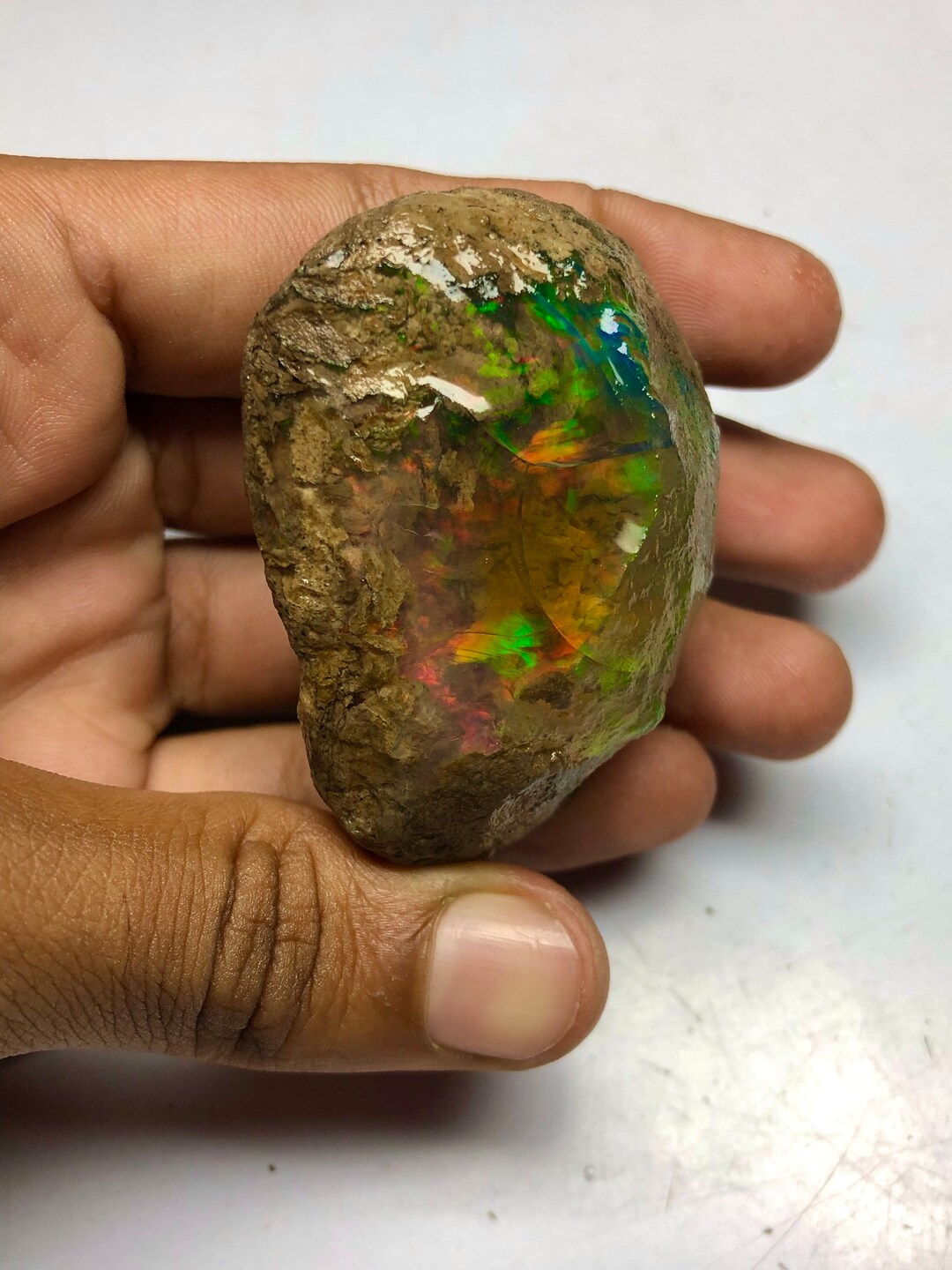 Ethopan Opal 100% NATURAL Jumbo Mutl Fre OPAL ROUGH Rare Gemstone