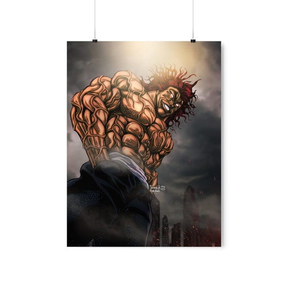 Baki and Yujiro Poster for Sale by BRSRK