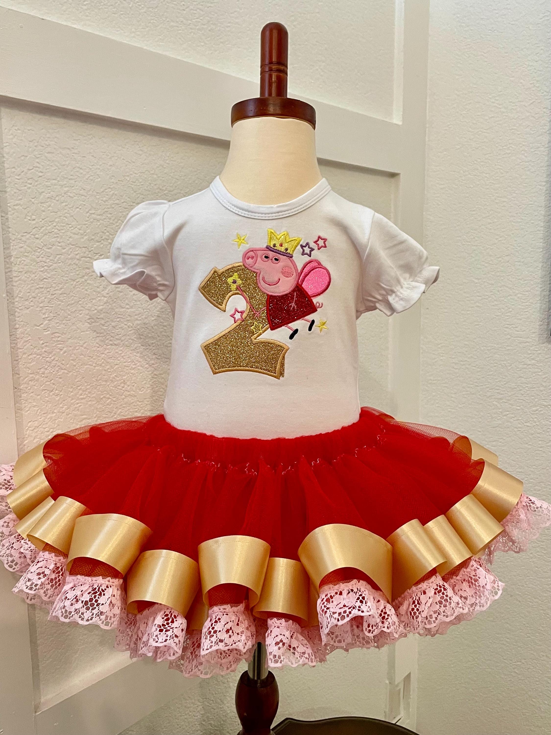 peppa pig first birthday outfit