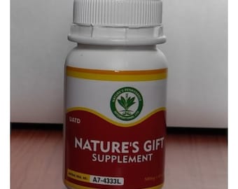 NRI Natures Gift Supplement 100% Organic Herbs 30capsules