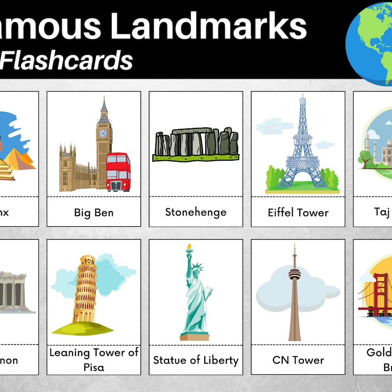 Usa Landmarks - Etsy