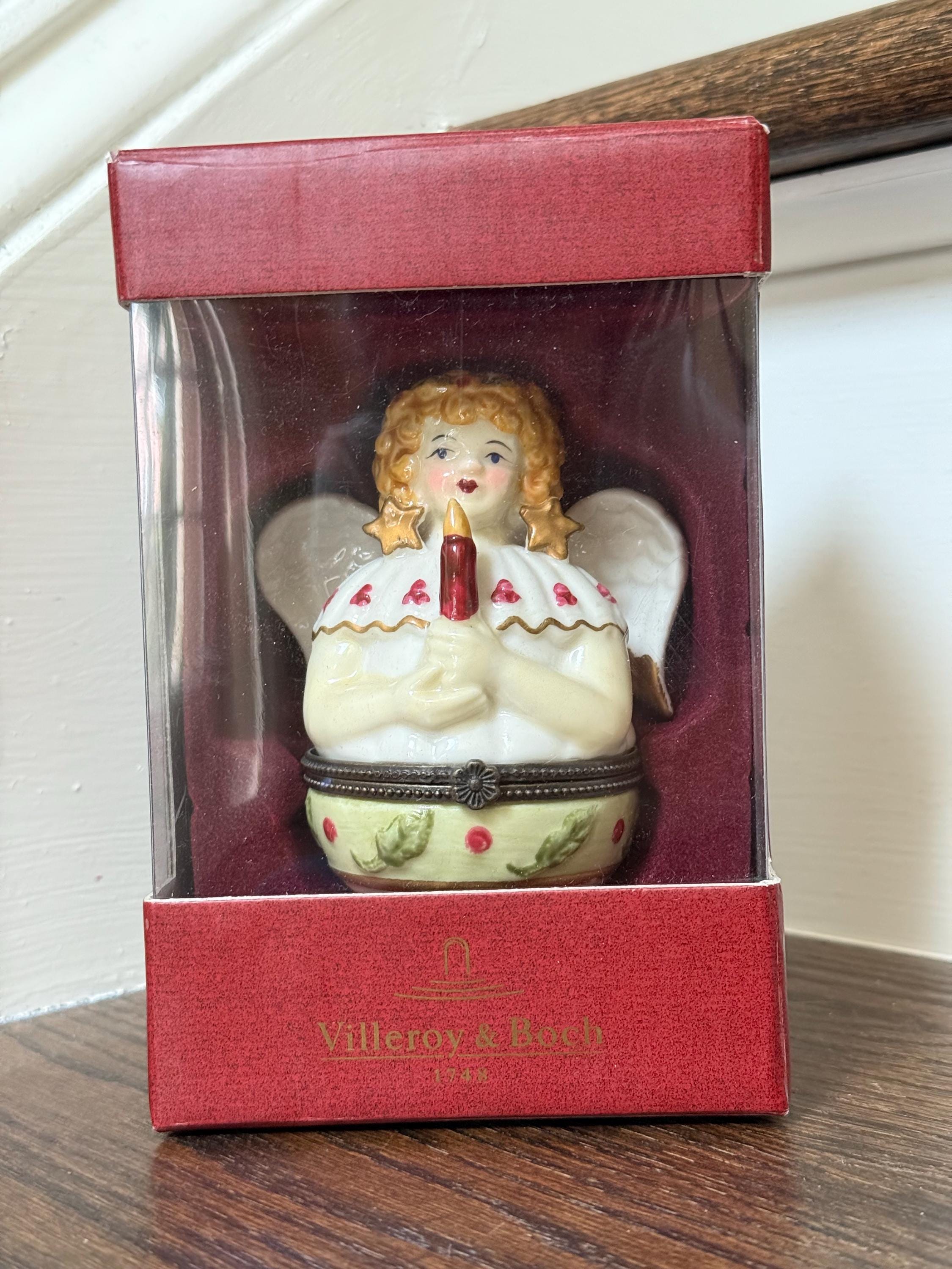 Villeroy & Boch 天使のオーナメント 直径約8cm タグ付き Villeroy Boch Angel - Etsy