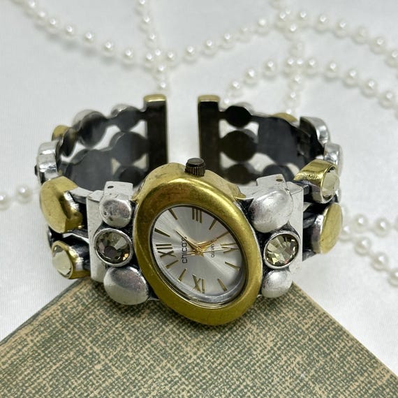Two-Tone Chico's Cuff Watch - image 3