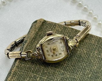 1940's 10k RGP Seth Thomas Wind-Up Cocktail Watch