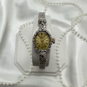 Dainty Two-Tone Cocktail Watch