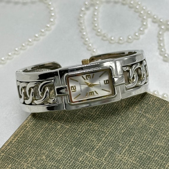 Two-Tone Embassy Cuff Watch - image 1