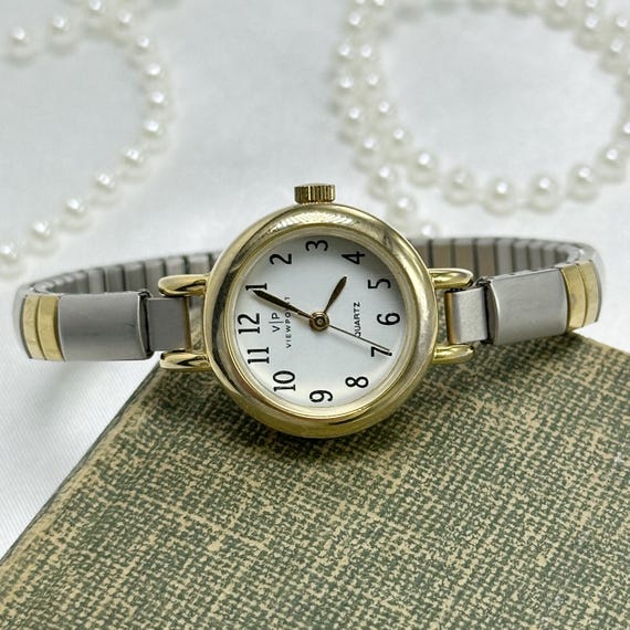 Two-Tone Round Dial Viewpoint Watch - image 2
