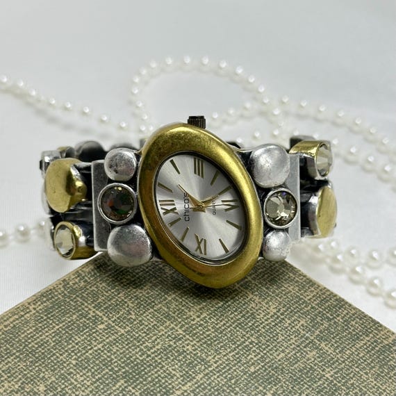 Two-Tone Chico's Cuff Watch - image 2