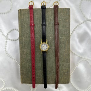?Vintage NEW?Multiband Watch with Interchangeable Straps Vintage Geneva Watch Box Set 6 Interchangeable Bands And  main image 4