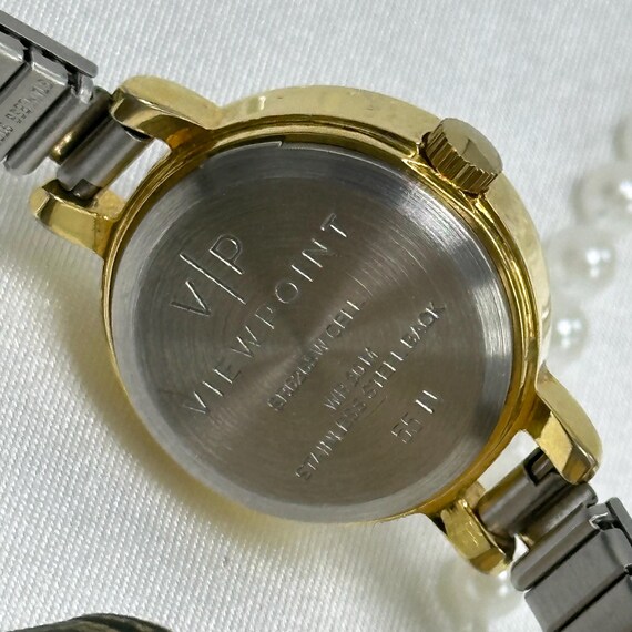 Two-Tone Round Dial Viewpoint Watch - image 6