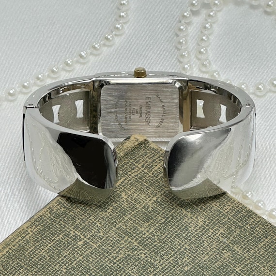 Two-Tone Embassy Cuff Watch - image 7