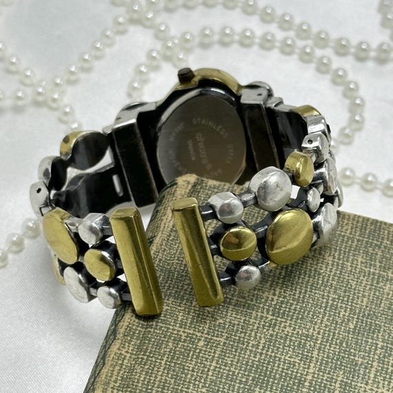 Two-Tone Chico's Cuff Watch - image 5
