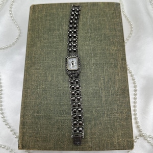 Sterling Silver Marcasite Watch