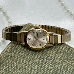 Vintage Gold Wind-Up Timex