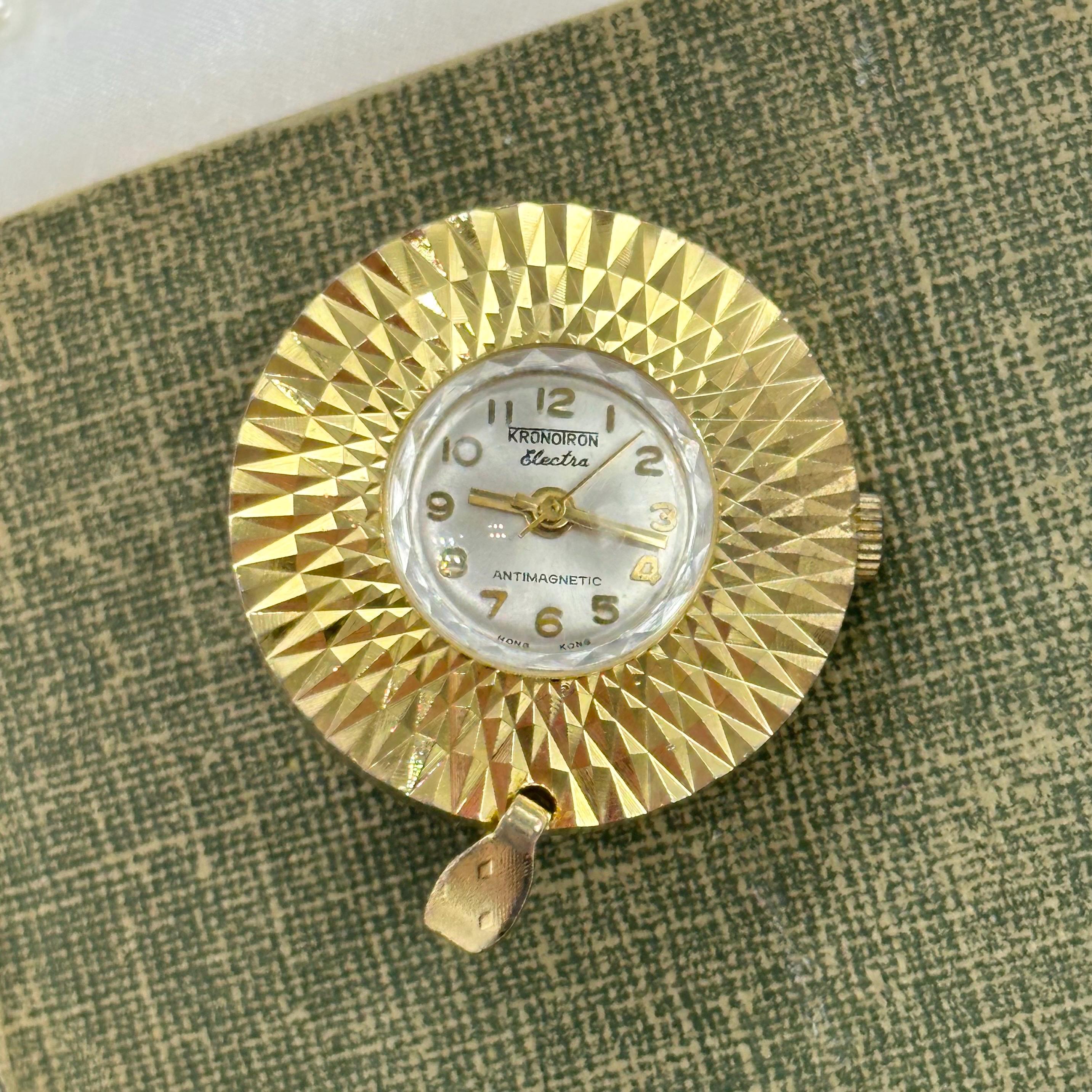 Wind up Pendant Watch - Etsy display picture 2