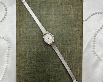 Two-tone Diamanté Bow Watch - Etsy display picture 3