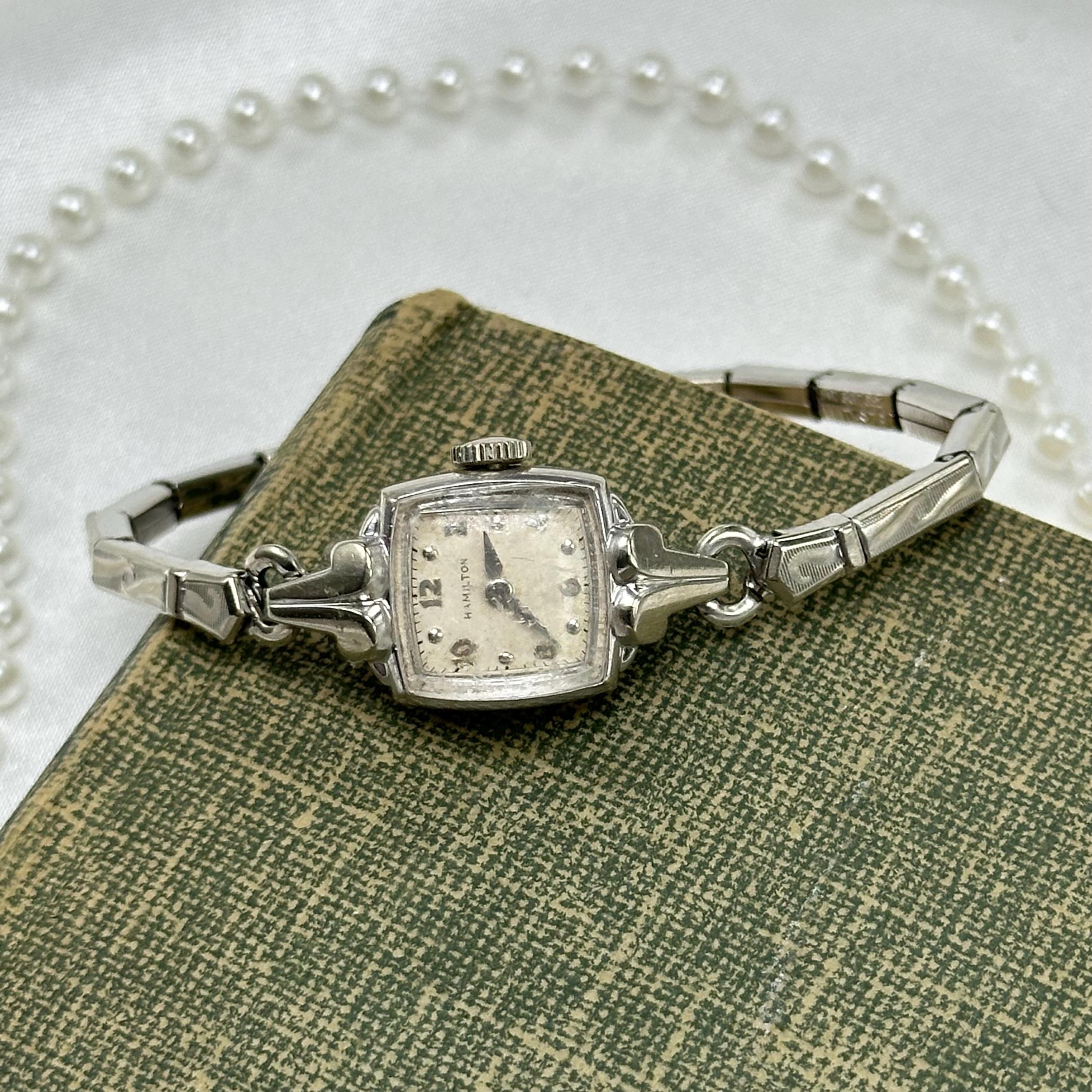 Vintage Hamilton 10k Gold Filled Cocktail Watch - Etsy display picture 2