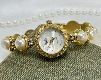 Pearl Watch with Mother of Pearl Dial