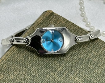 Light Blue Bubble Dial Rumours Watch