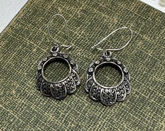 Silver Filigree Earrings