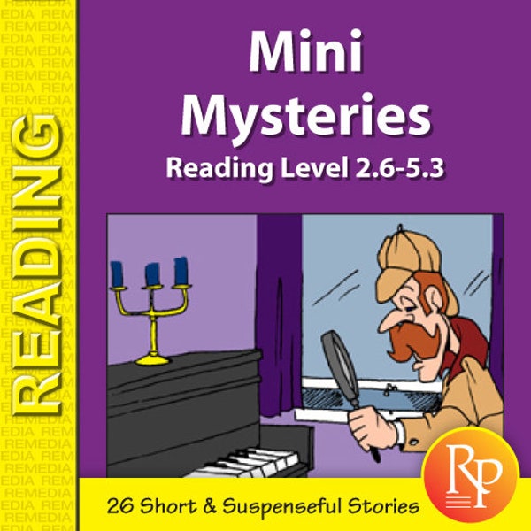 MORE MINI MYSTERIES: 20 Fun Mystery Stories and Reading Comprehension Activities