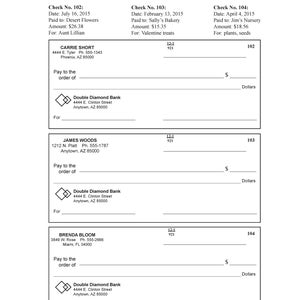 Checkbook Math: Life Skills Activities - Word Problems - Deposits ...