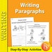 WRITING PARAGRAPHS: Step-by-step Lessons - Etsy
