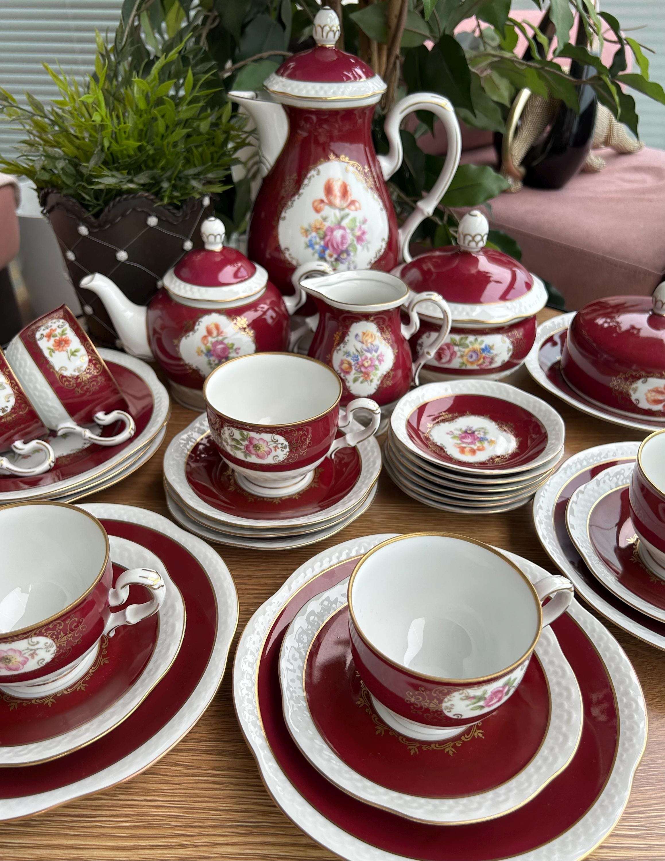 Volkstedt Tea Set - Etsy