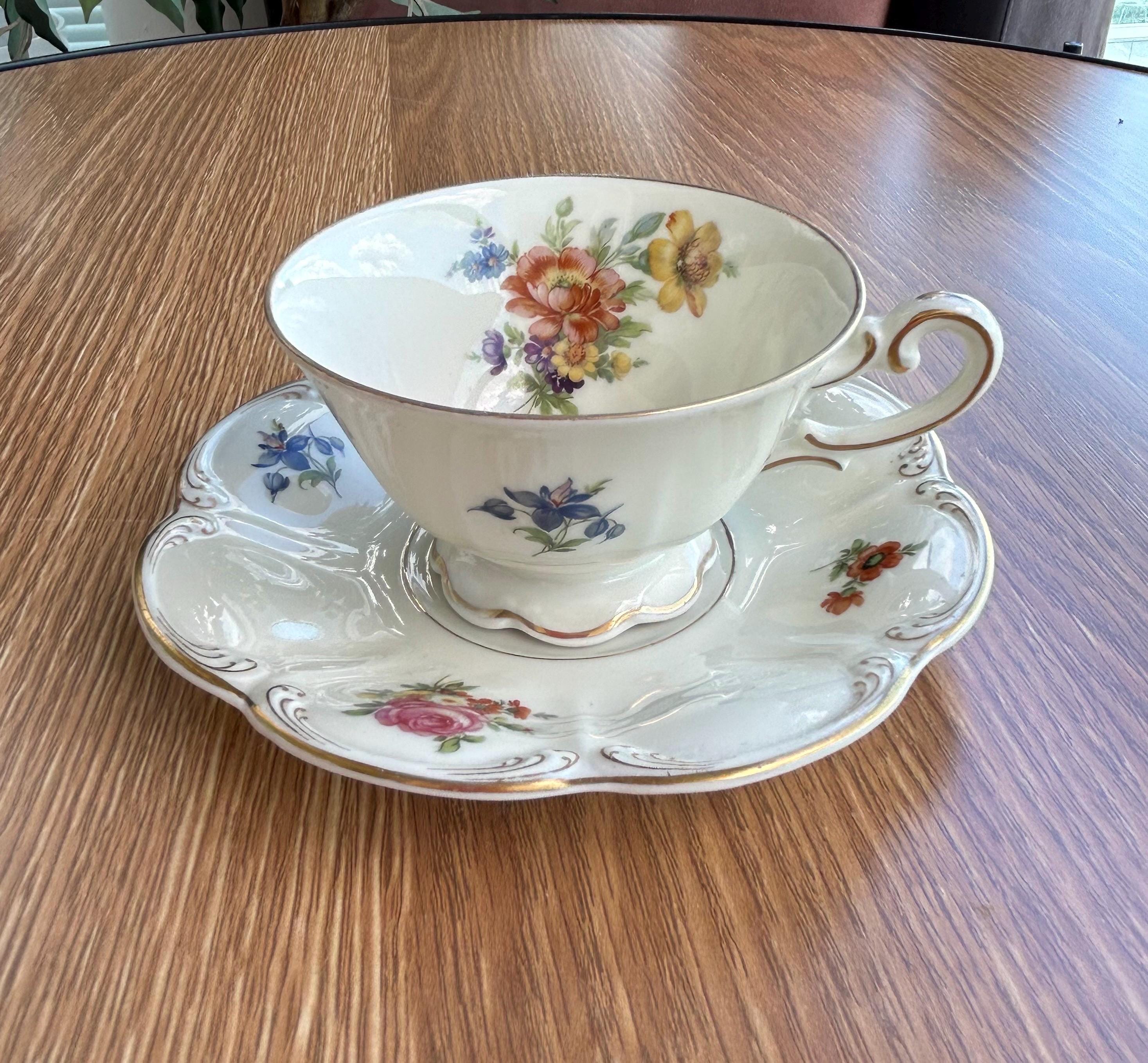 Tirschenreuth bavaria cup and saucer set - Etsy 日本