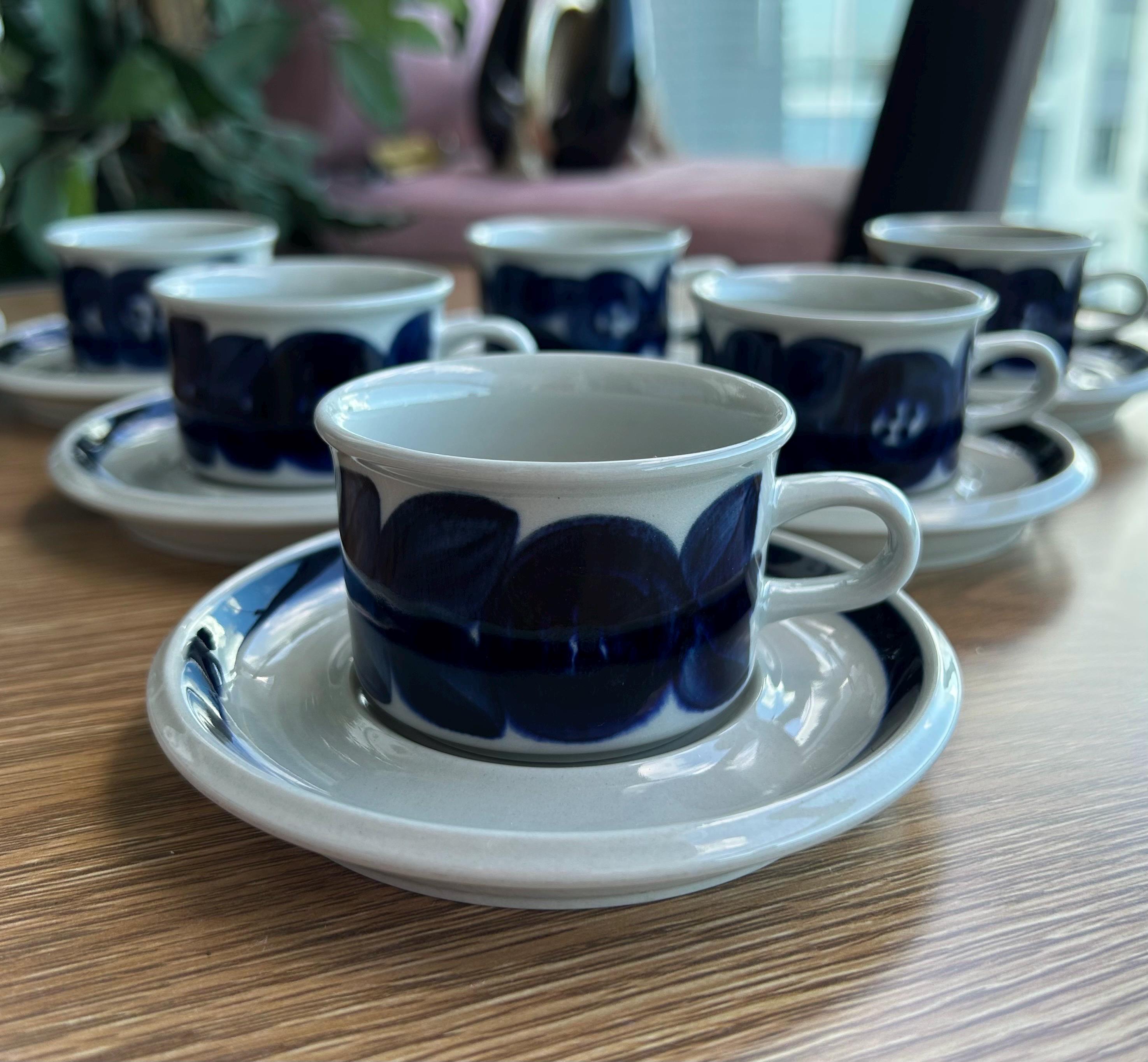 Arabia finland cup blue flower - Etsy 日本