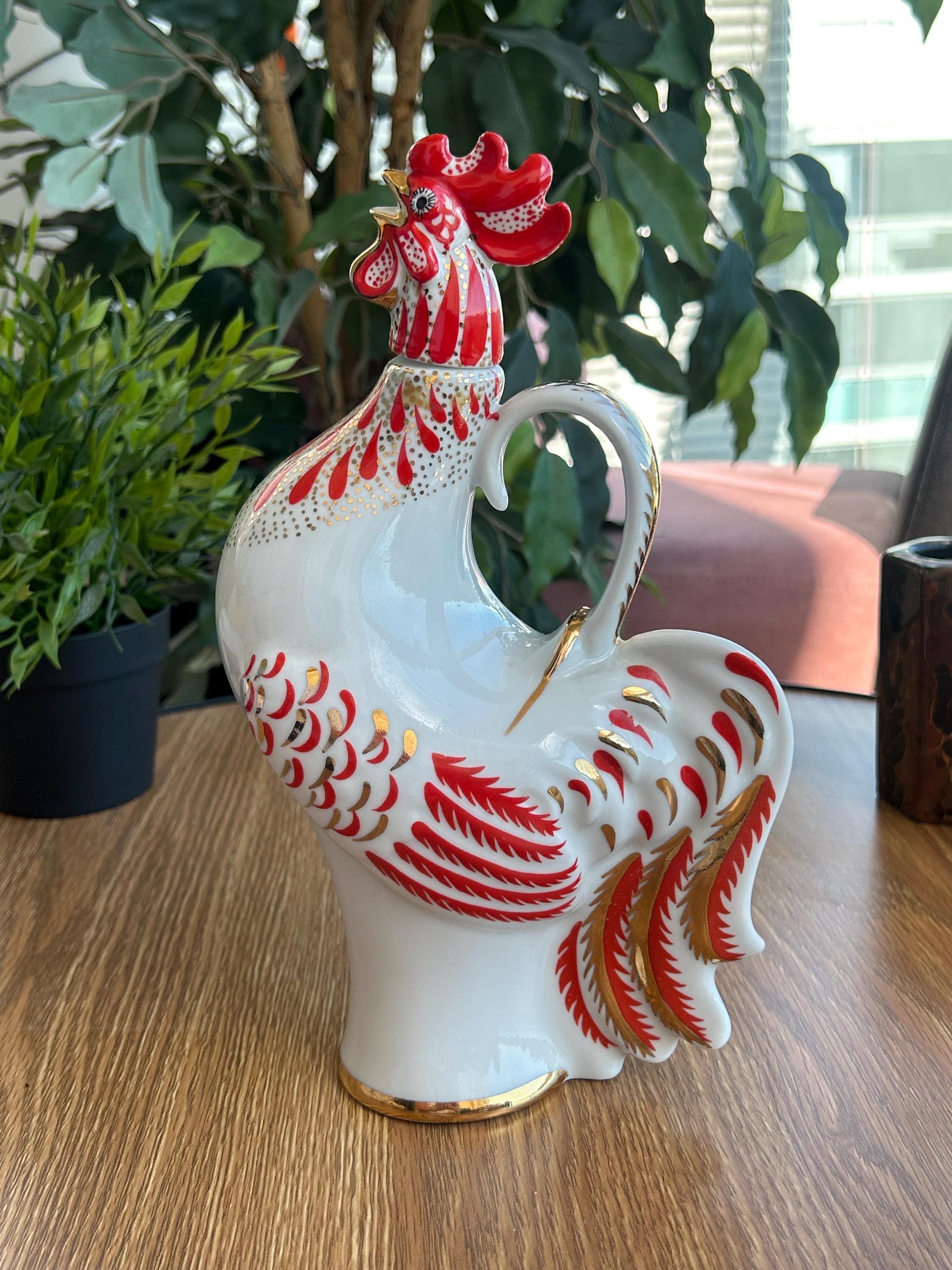 ロモノーソフ♦️ライオン　デキャンタ Lomonosov Decanter - Etsy