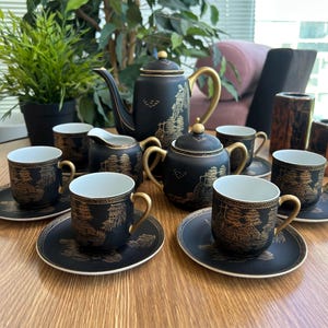 Eggshell Porcelain Japanese Tea Set - Etsy