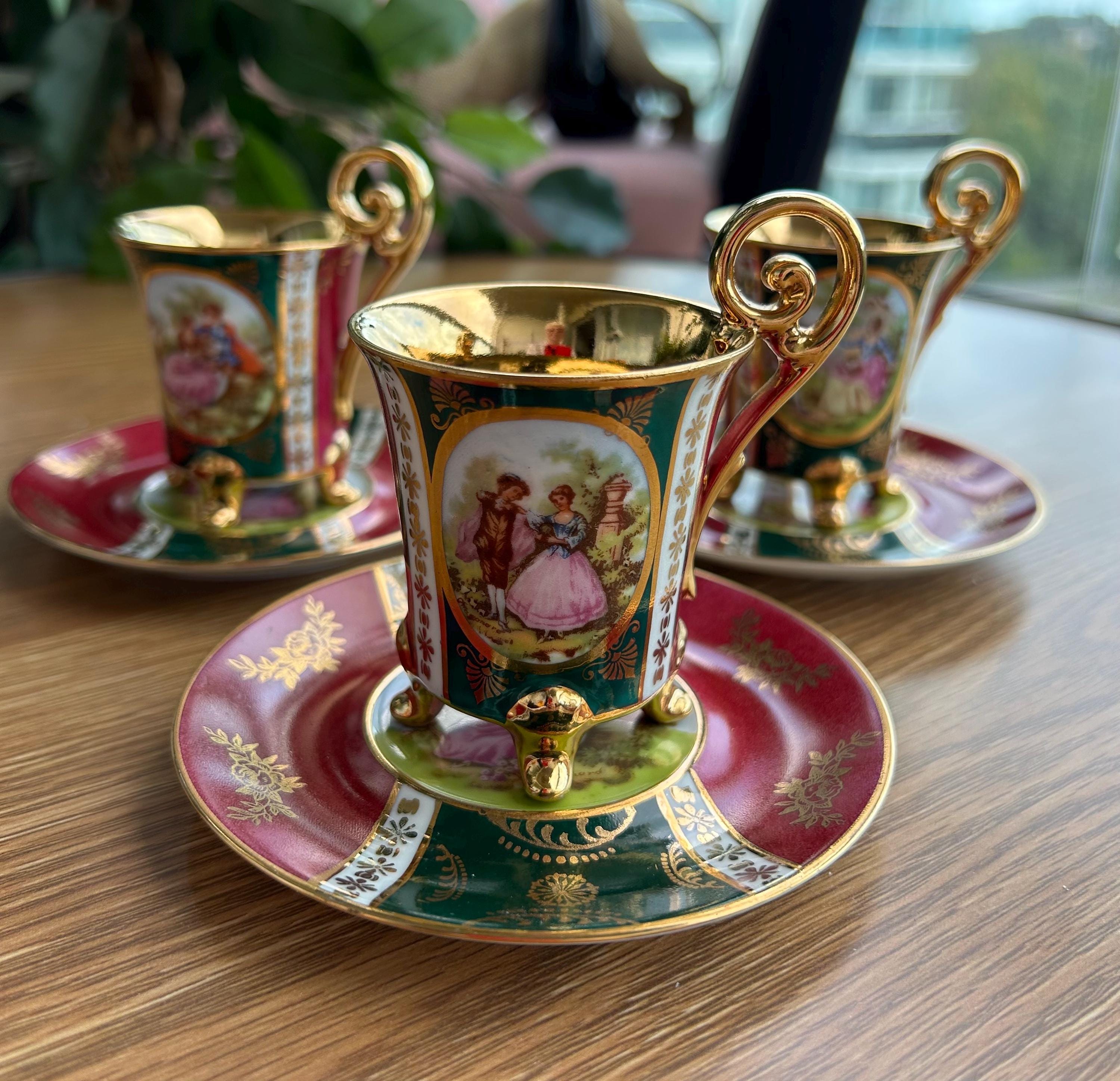 【希少】Mayer Wiesau1950〜60年代頃　アンティーク　ティーセット Bavaria Mayer Wiesau - Etsy