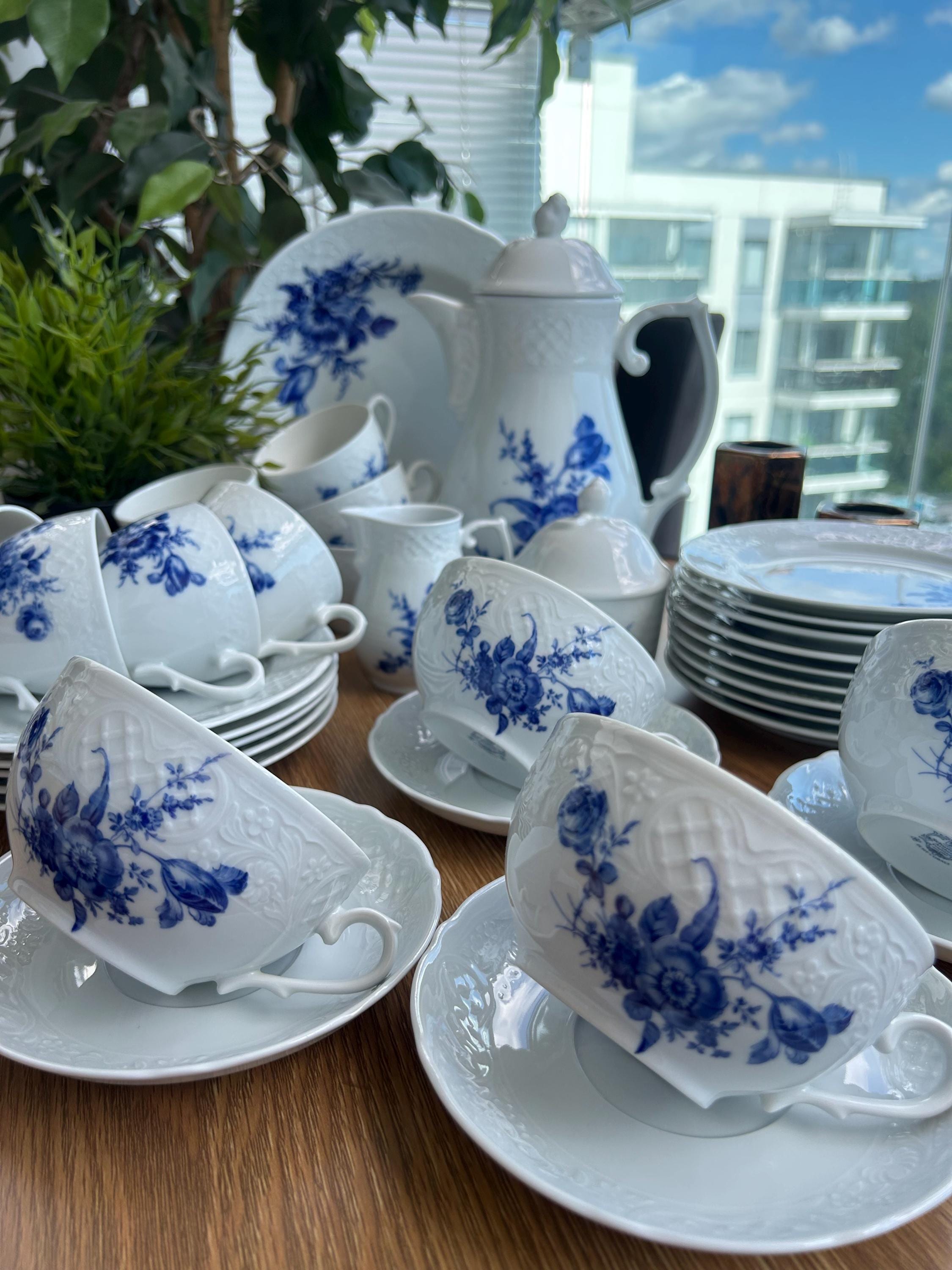 シューマンババリア アルツベルグ ケーキ皿 花柄 6枚セット 箱付き プレート キッチン・食器 シューマンババリア アルツベルグ ケーキ皿 花柄 6枚