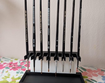 Vertical Paint Brush Stand
