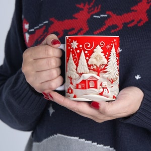 マグカップ クリスマス、11オンス マグカップ、クリスマス ギフト、面白いクリスマス、クリスマス マグカップ、ホット ココア マグカップ、彼女へのギフト、お母さんへのギフト、子供へのギフト