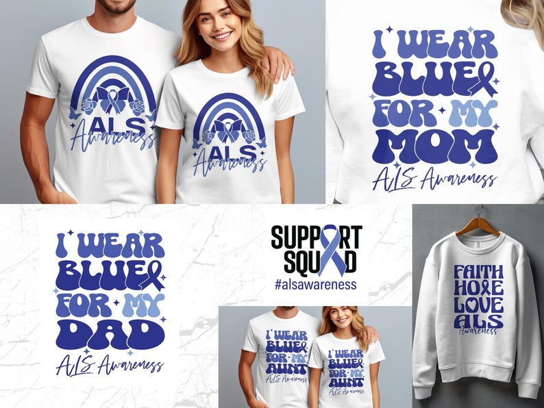ALS Awareness SVG PNG Bundle: Amyotrophic Lateral Sclerosis Designs ...