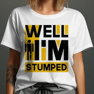 Leg Amputee Png svg, Well I&#39;m Stumped Svg, Funny Amputee Gifts Cricut, Amputation Svg Png Sublimation Design
