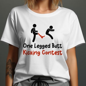 Leg Amputee Png svg, One Legged Butt Kicking Contest Svg, Funny Amputee Gifts Cricut, Amputation Svg Png Sublimation Design
