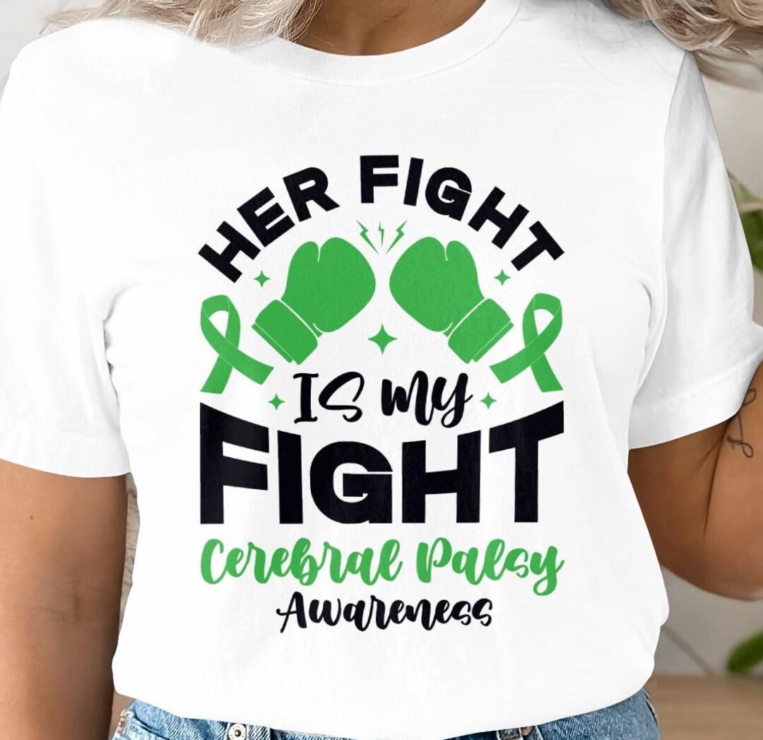 Cerebral Palsy Awareness SVG PNG: Green Ribbon Design (digital Download ...